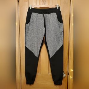 Size Medium, Gray and Black Jogger